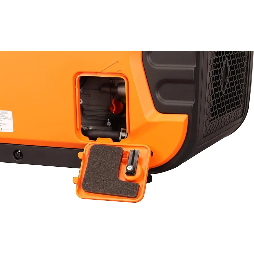 4500 Watt Portable Inverter Generator Gas Powered Ultra Quiet RV Ready Camper Friendly