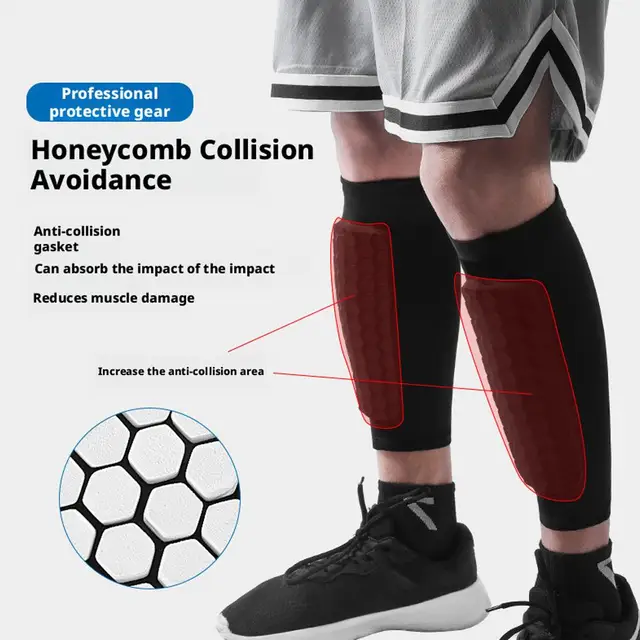 Ski Shin Guards EVA Foam Padding Impact Protection Breathable Moisture Wicking Comfort Fit for Skiing Sports Hand Washable Gift 2