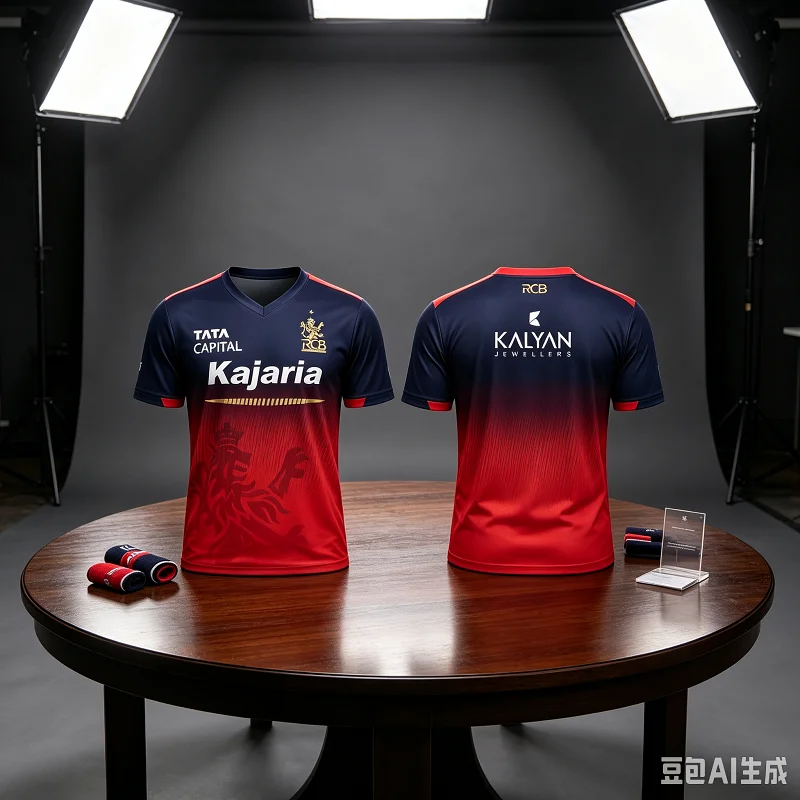 2026 Klassisches Ganzjahres-Erwachsenen-RCB IPL Cricket-Team-Trikot Schnell Trocknendes Kurzarm-Freizeit-Sport-T-Shirt Fan-Erwachsenen-Oberteil