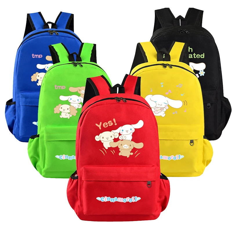 

Sanrio Backpack Cartoon Children Boys Girls School Bags Lightweight Students Waterproof Mario Capacity Backpack