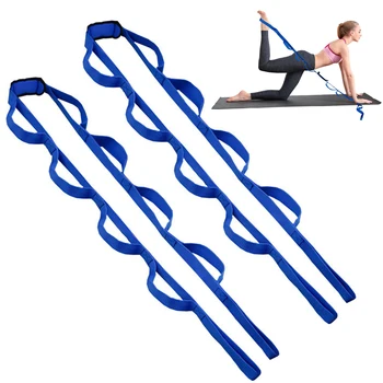 Yoga Stretching Strap Physical Therapy Auxiliary Exercise Belts Yoga Rope For Indoor Fitness Dance Workout 1