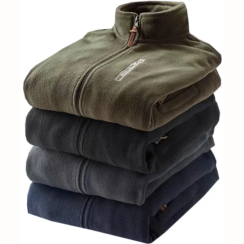 

Men Winter Faux Fur Fleece Coat Plush Thick Plus Size Outdoor Outerwear Winter Windbreaker Boys Oversize Fleece Jacket 4xl 5xl