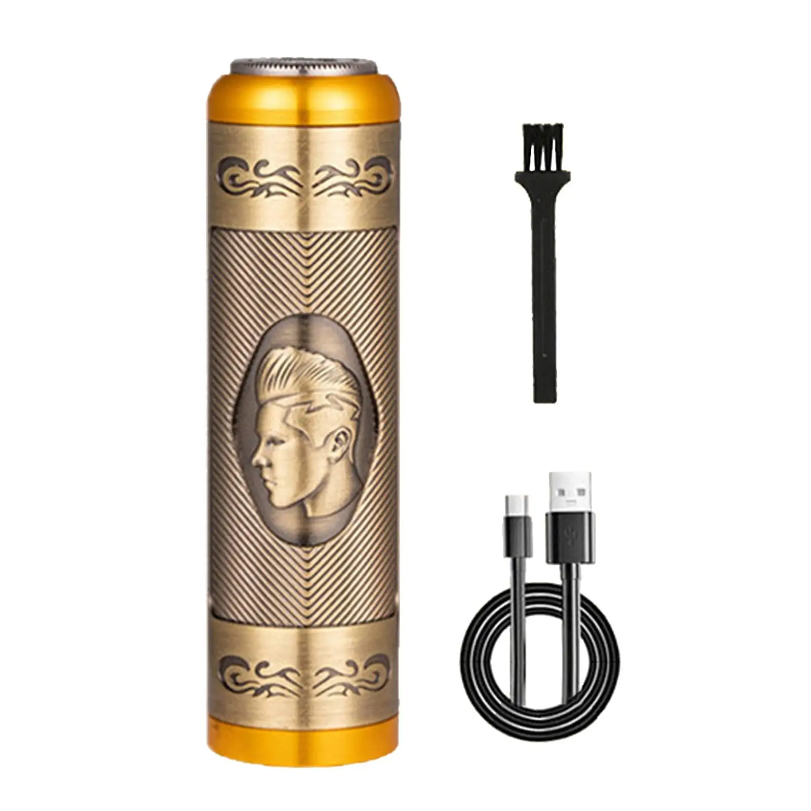 Portable Electric, Grooming Facial Beard Trimmer Trimming for Use, Travel