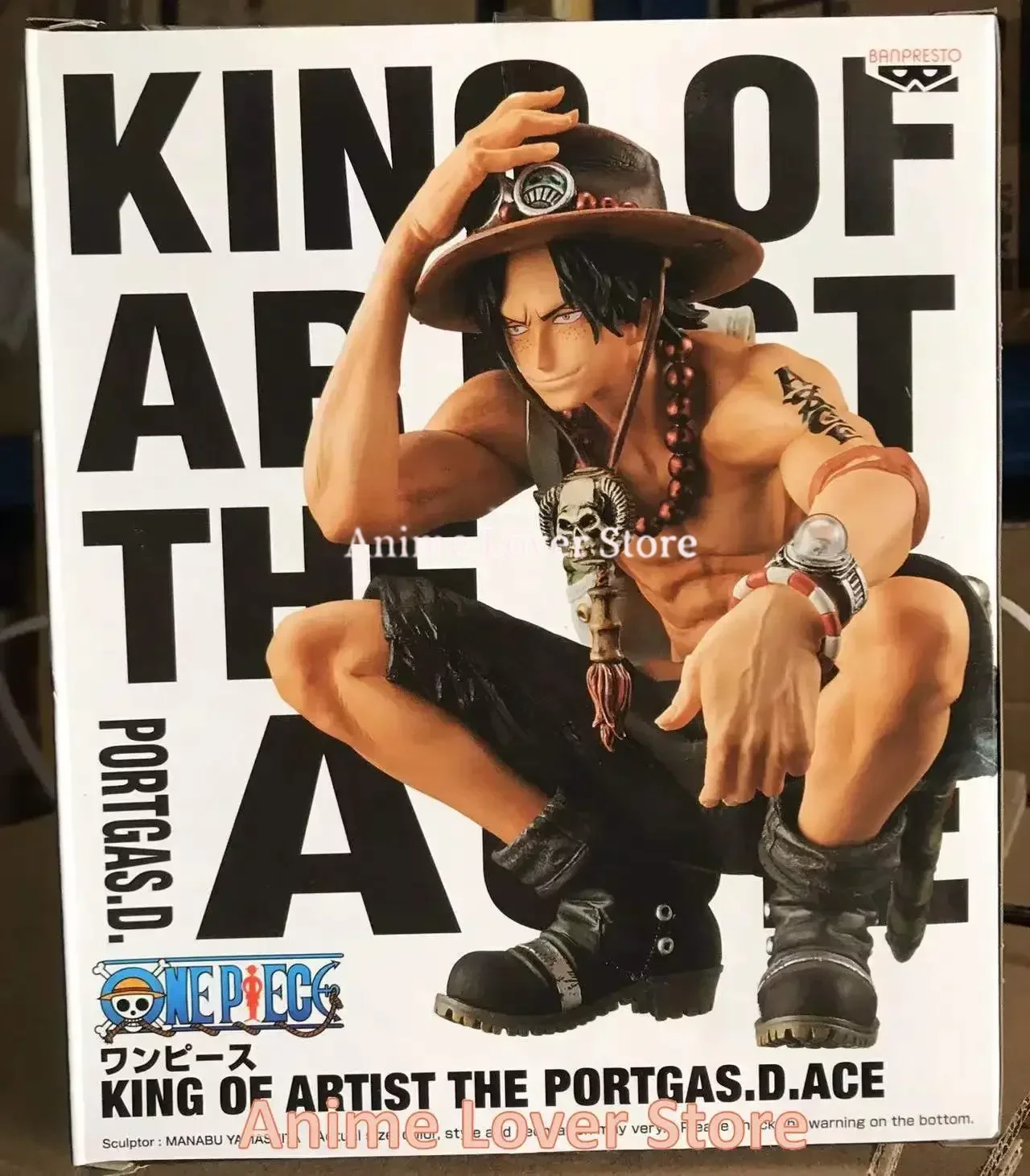Bandai Banpresto Original One Piece King Of Artist KOA Portgas D