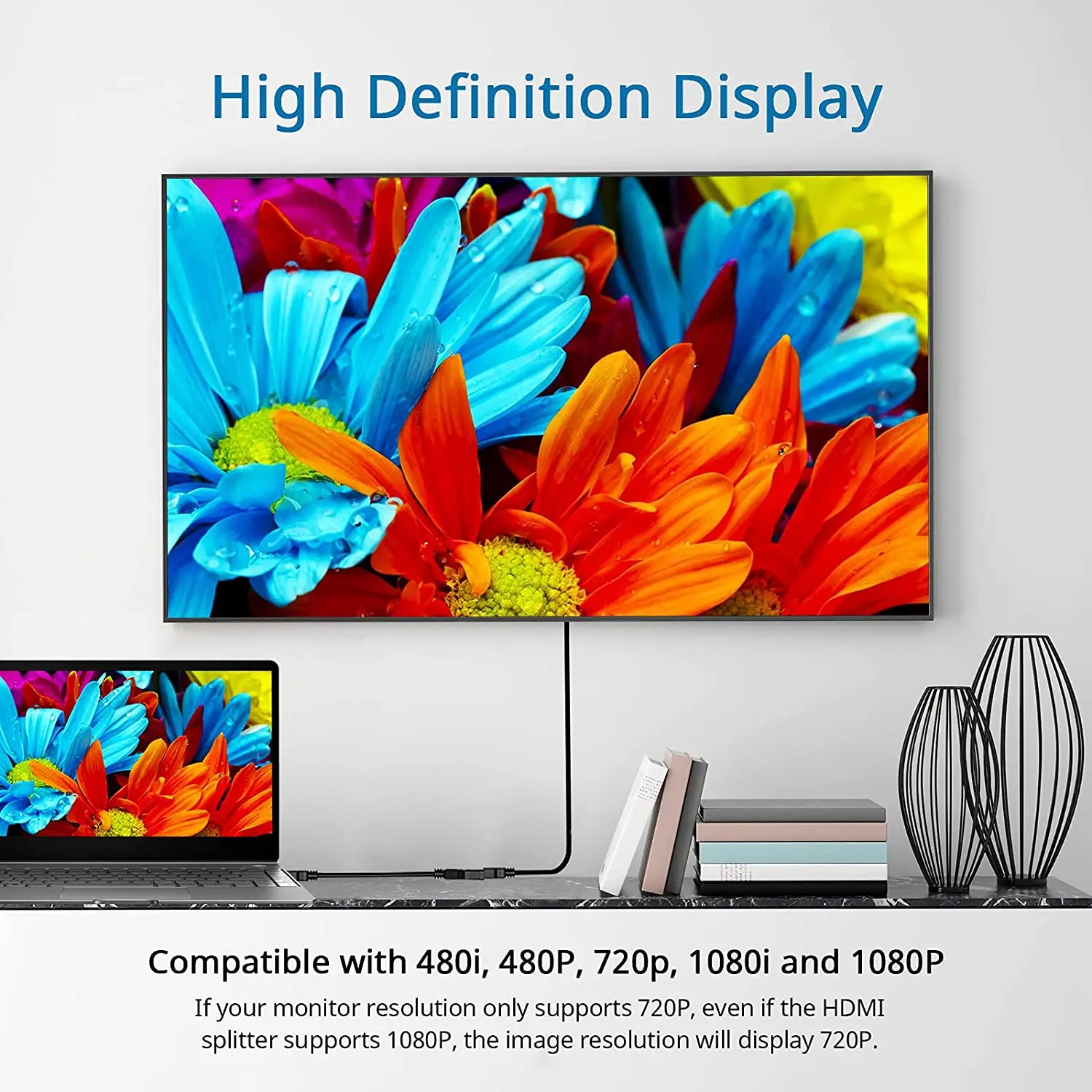 HDMI ̺ 1080P HDMI й ̺ Male to 2 Female 1 in 2 Out й ̺ , HDMI HD LED TV ȣ 1 in 2 Out