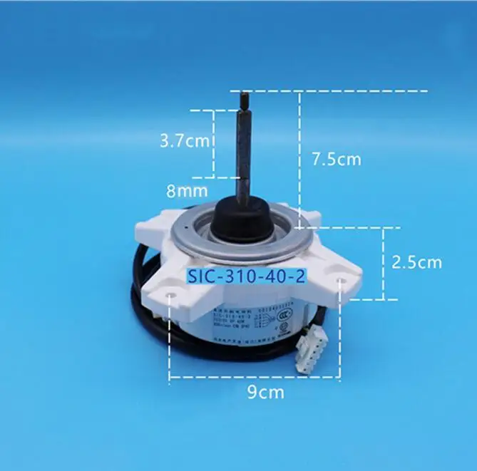 Haier Frequency conversion Fan Motor 0010403322A SIC-310-40-2 DR-9538-70 40W 310V Repair Parts