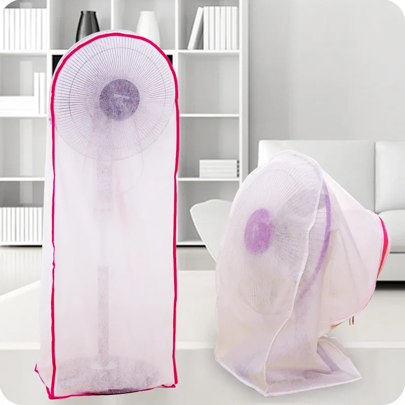 Circle Brief Non-woven Electric Fan Dust Cover Adjustable Fan Protection Cover for Protection Case Baby Safety Storage Bag