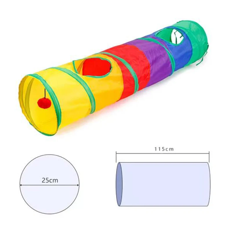Collapsible Cat Play Tunnel 5