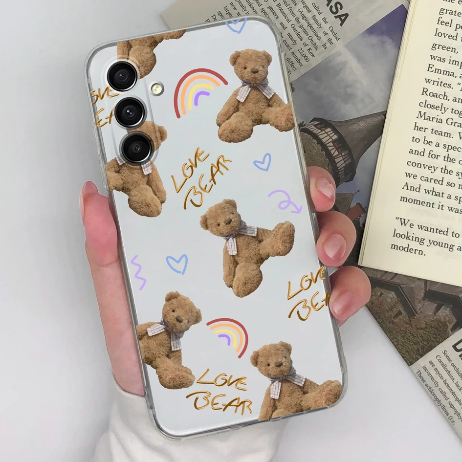 Love Heart Butterfly Soft Silicone TPU Transparent Camera Protection Phone Case