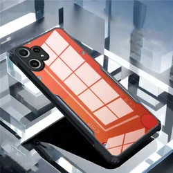 Transparent Shockproof Armor Case with TPU Soft Frame and Acrylic Protection Shell for 2Pro (Black)