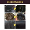 100ml Black Hair Dye Shampoo Natural Rapid Scalding and Dyeing Repair Hair Roots Repairing Improve Gray Hair Brown Black Shampoo 5