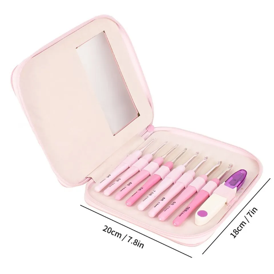 9pcs Crochet Hook Kit Image 3