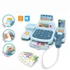 Mini Convenience Store Cashier Electric Pretend Play Kid Toy Children's Simulation Supermarket Cash Register Play House Toys 1