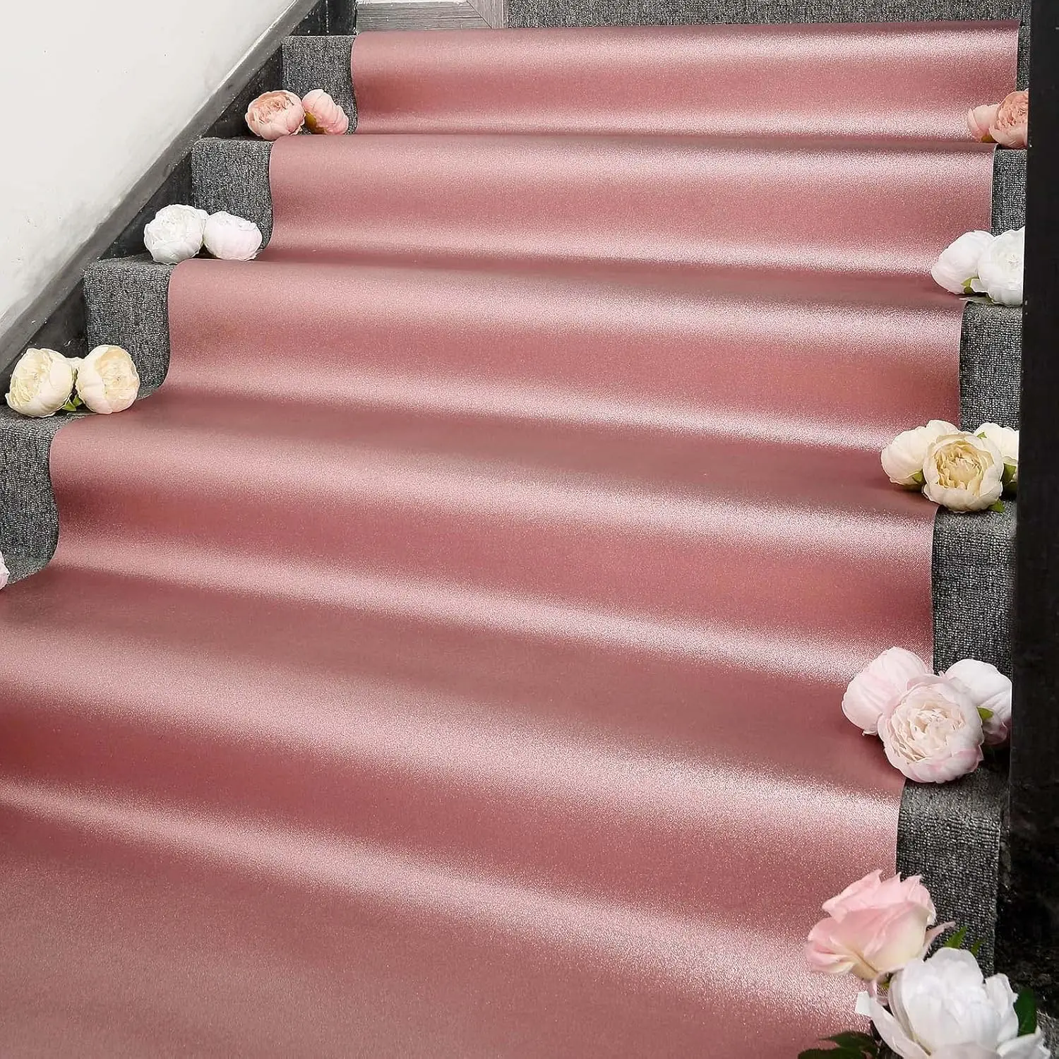 Runners-Blush-Rose Gold Perfect for Wedding Ceremony, Party, Event, Bridal Shower, Banquet, and Restaurant Decorations