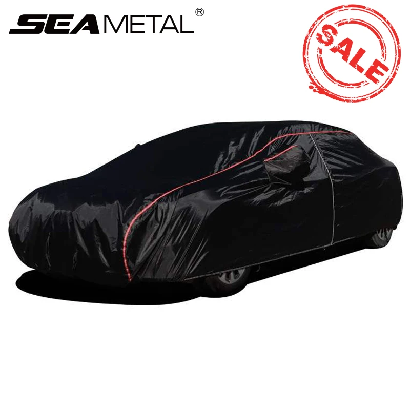 SEAMETALCarCoversSnowSunProtectionCoverWithSideZipper