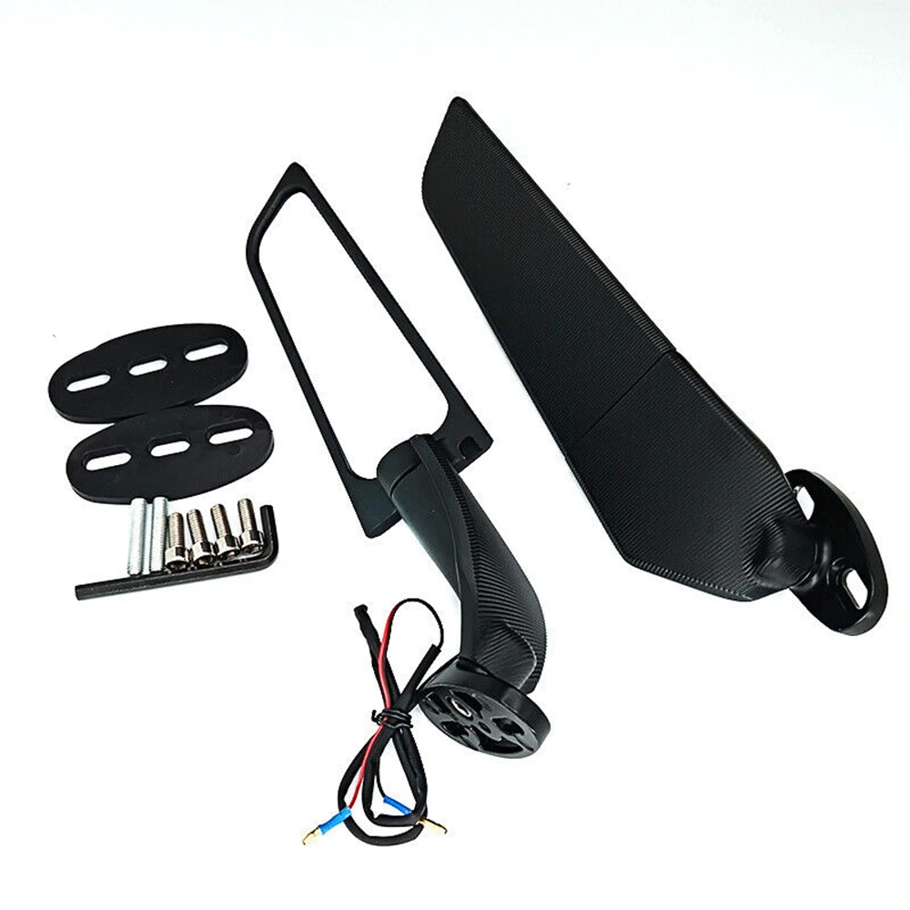 Spiegel gemodificeerde windvleugel verstelbare roterende achteruitkijkspiegel voor YAMAHA YZF R6 R1 R25 R3 R125 R15 26 - Racext Spiegel Gemodificeerde Wind Wing Verstelbare Roterende Achteruitkijkspiegel Voor YAMAHA YZF R6 R1 R25 R3 R125 R15 - - Racext 25