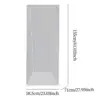Bun Pan Rack Cover PVC Dustproof Bakery Single Rack Cover for Commercial Bun Pan Bakery Rack Restaurant Home Dining Room Kitchen 6
