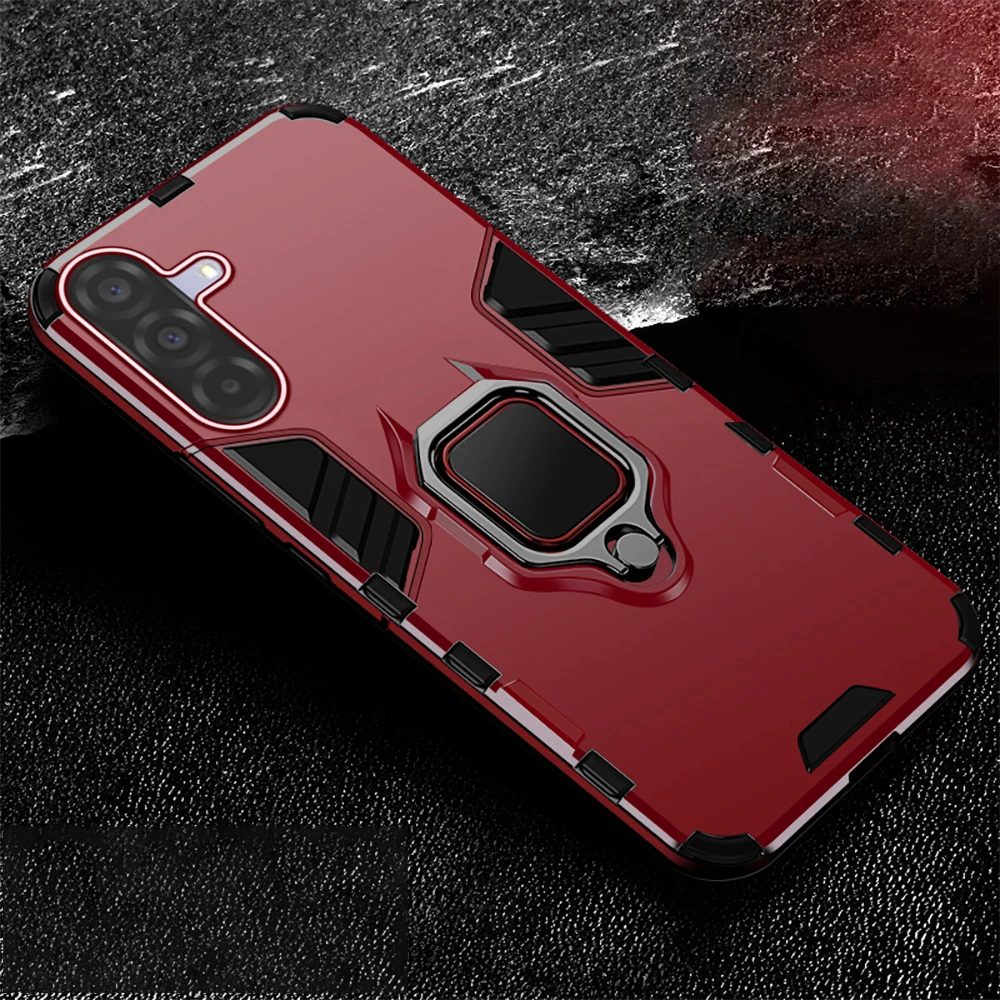 Samsung Galaxy Light-Armor Shockproof Case with Magnetic Holder Ring