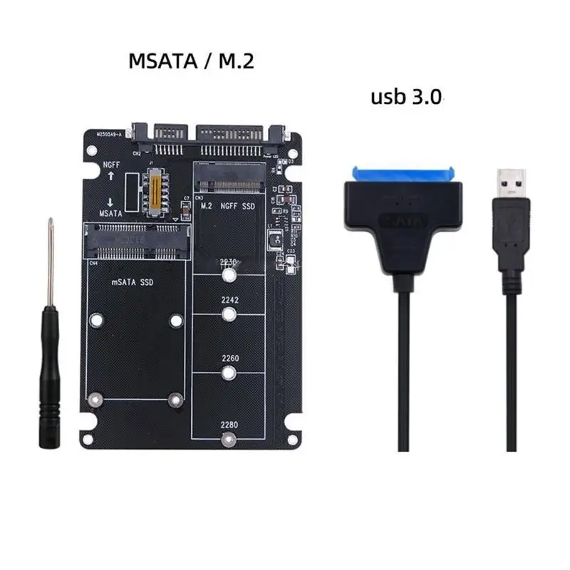 M.2 NGFF mSATA-Sata 어댑터 카드용 652F, M.2 NGFF SSD-2.5 SSD 드라이브용 M.2 SSD-2.5 Sat용 키용 B-M