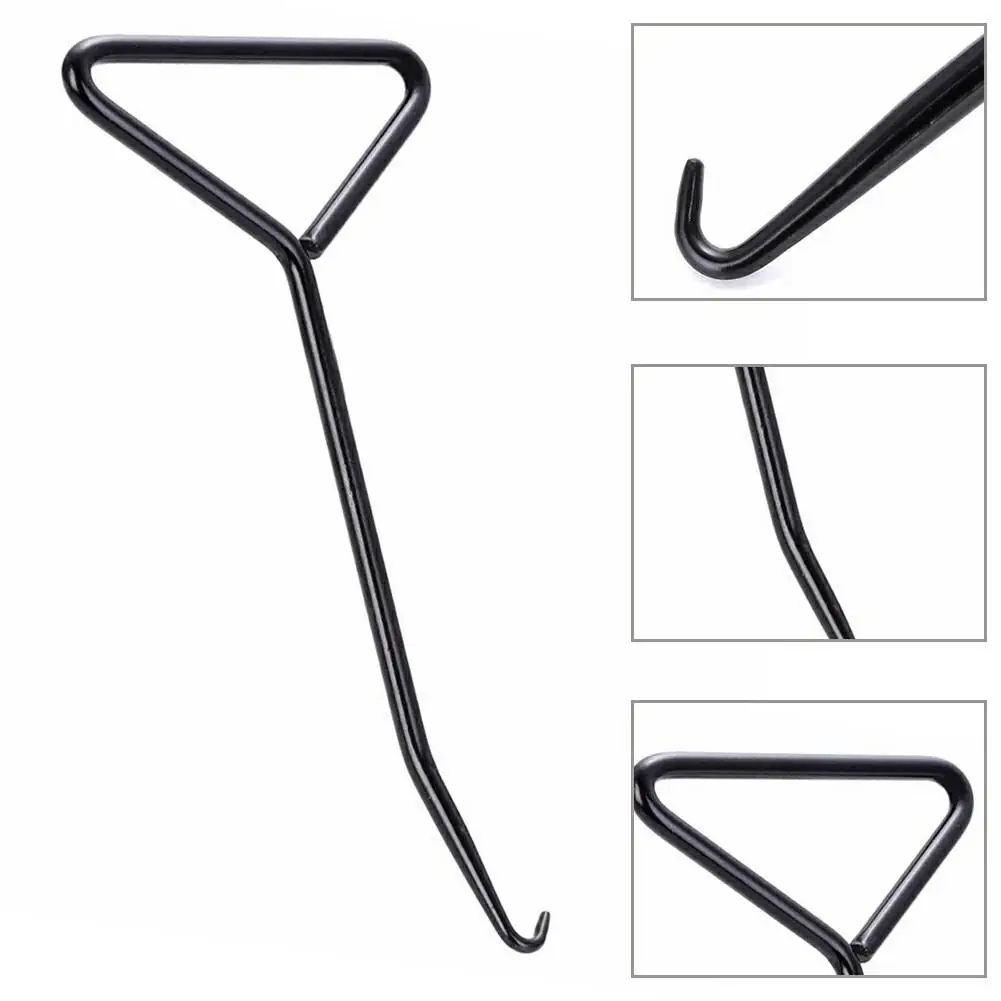 Motorcycle Exhaust Systems Spring Hook Puller Tool Black T-Handle Exhaust  Pipe Spring Hook Puller Cotter Pin Removal Tool