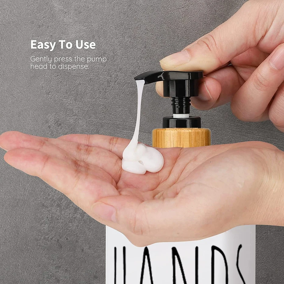 Description Picture 4 of itemKitchen Soap Dispenser Sink Brush Sponge Caddy Holder Tray Farmhouse Home Countertop Dish Hands Soap Bottle Kitchen Accessories