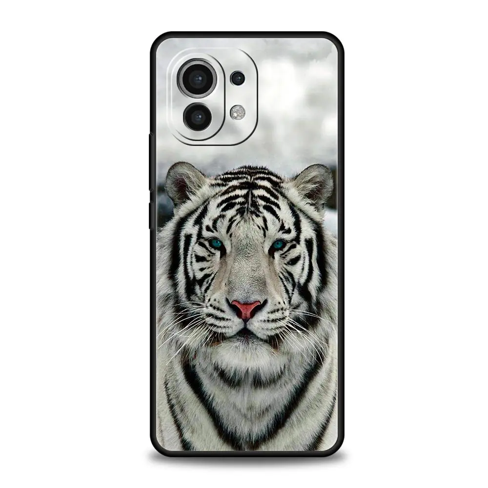 White Tiger Phone Case – Soft Protective Cover