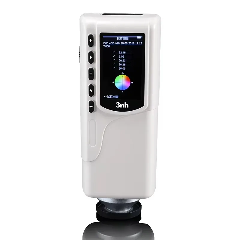 휴대용 색도계 D65 10 °   관측기 4mm 조리개 LED 0.01 정확도 USB