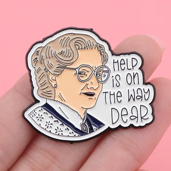 Funny Father Enamel Comedy Movie Pin 5