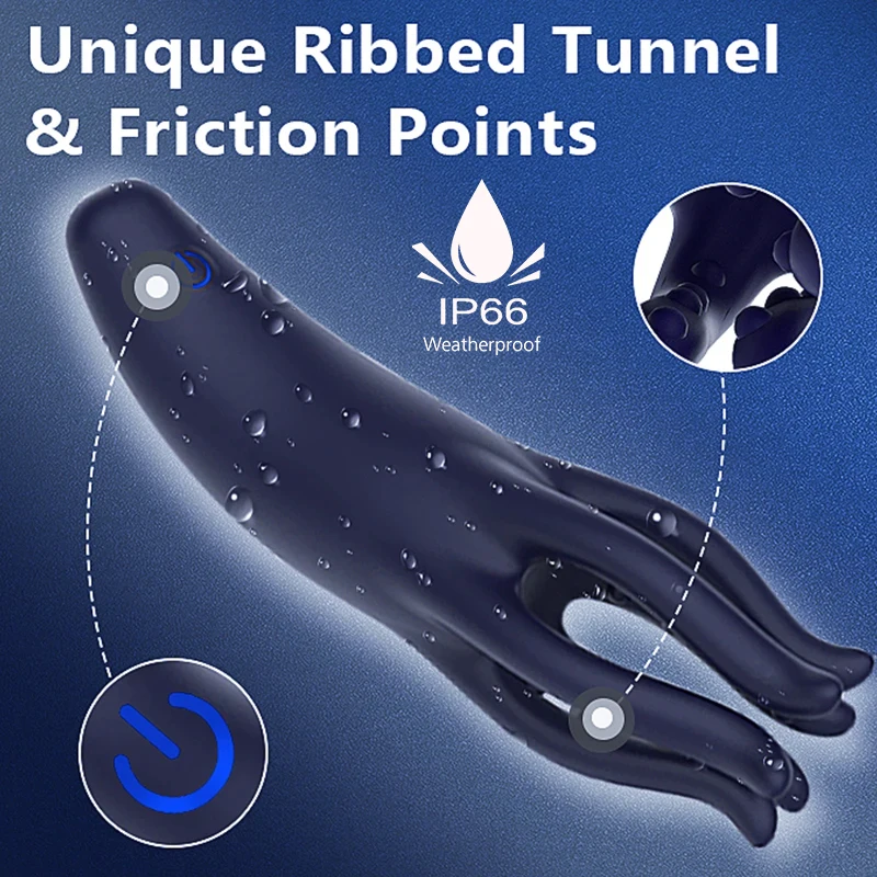 Male sex toys glans stimulator masturbator penis training vibrator for prolonged pleasure delay ejaculation