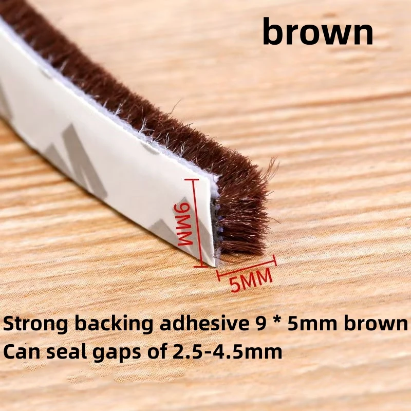 Premium Self-Adhesive Soundproof Door & Window Sealing Strip - 3 Meters