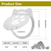 Pet Screen Door Magnetic Self-Closing Small Dogs and Cats Door with Locking Function for Screen Door, Window and Porch 5