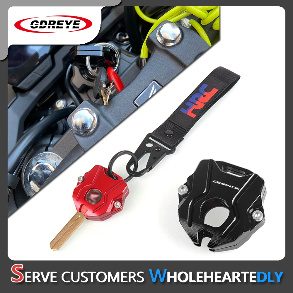 

CB500X Motorcycle key set Key protection cover decorative key chain accessories For Honda CB500X CB500 X NC750X NC750 X