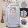 Larger Sauna Tent For Portable Bath Fold Cabin Room Not Include Steam Generator Mobile Sauna Tent 이동식 사우나 5
