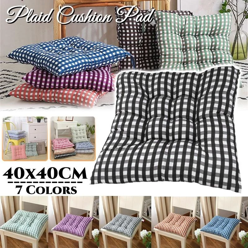 New Soft Linen Chair Cushion Indoor Outdoor Garden Patio Home Office Sofa  Seat Mat Buttocks Pads Seats with Backs and Cushion - AliExpress