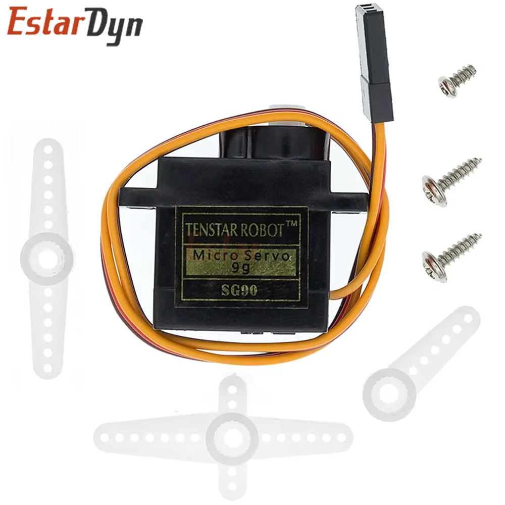 High-Torque Metal Gear Servo Motor for RC Models and Robotics