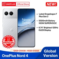 World Premiere OnePlus Nord 4 Global Version Snapdragon 7 Plus Gen 3 Sony 50MP Main Camera 5500mAh Battery 100W SUPERVOOC Charge 1