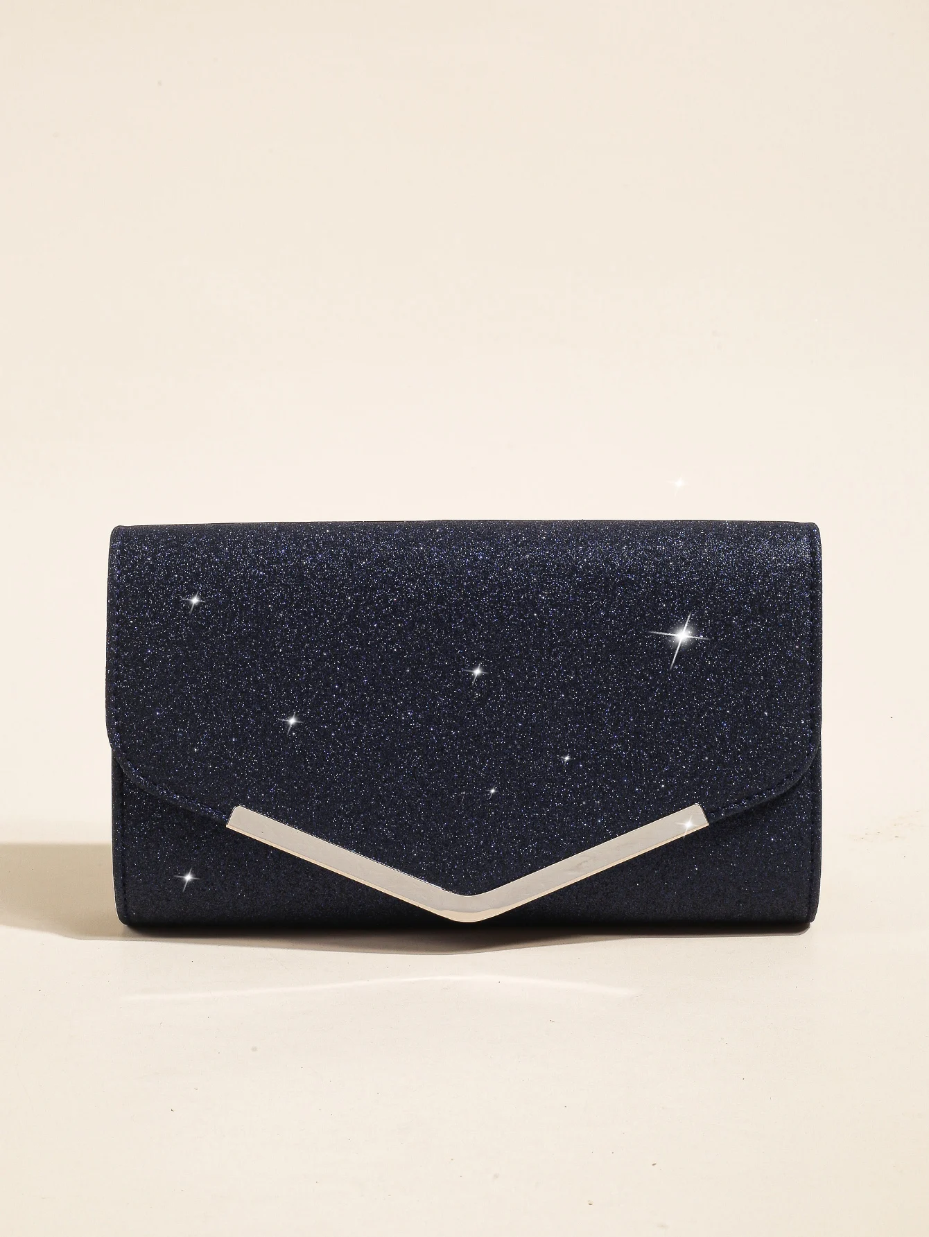 KBRPEY Pochette Femme Élégante Clutch Sac à Main Soirée Mariage Cérémonie Bandoulière Chaîne Dorée Pochettes Chic