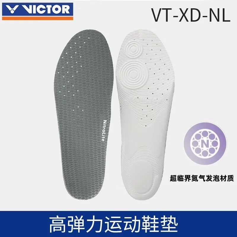 Victor New Men's and Women's Same Badminton Insole Breathable High Elastic Cushioning Sports Insole