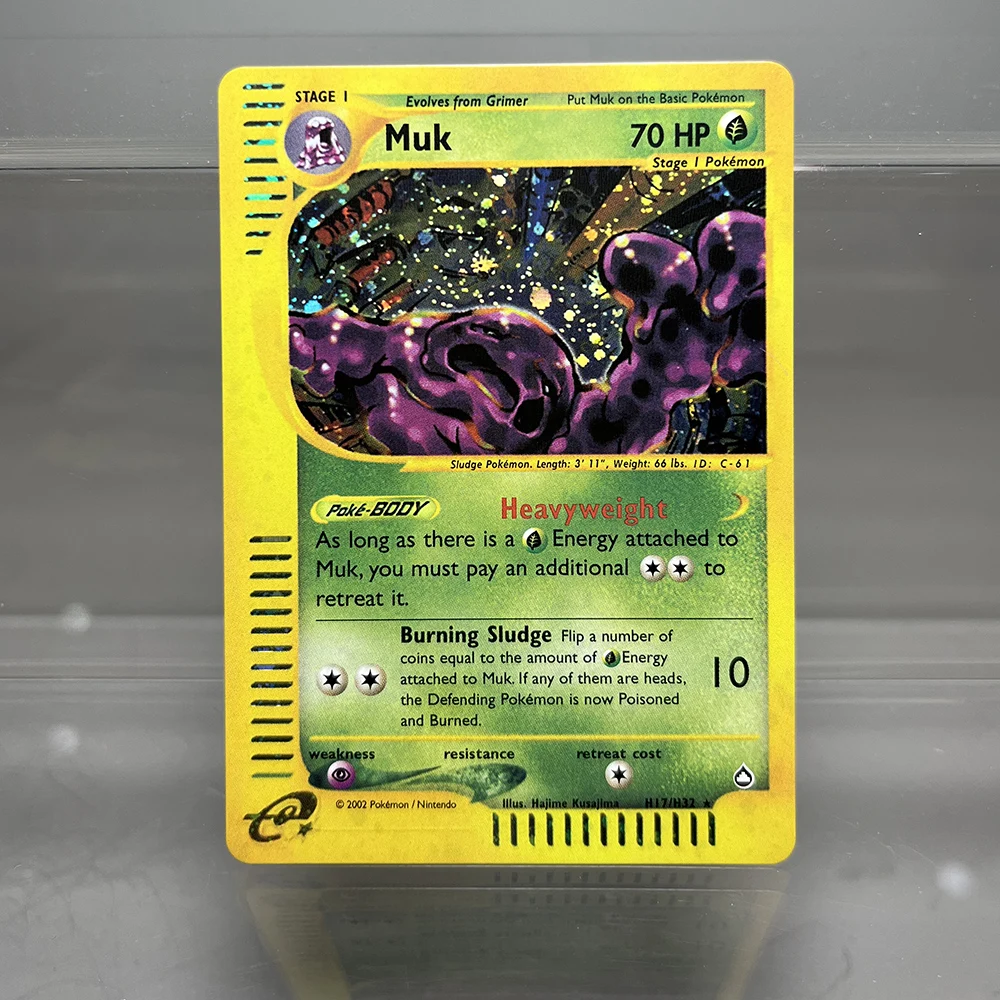 PKM-Karten Tyranitar Gengar Nidoking Einzelfolienkarten Aquapolis Espeon Hypno Classic Game Collection Cards PTCG Proxy Cards – Detail 15