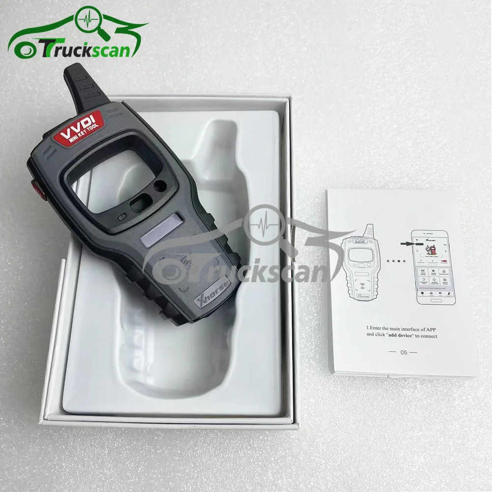 

2023 Xhorse VVDI Mini Key Tool Xhorse Car Remote Key Programmer Free 96bit 48-Clone Function Global Version