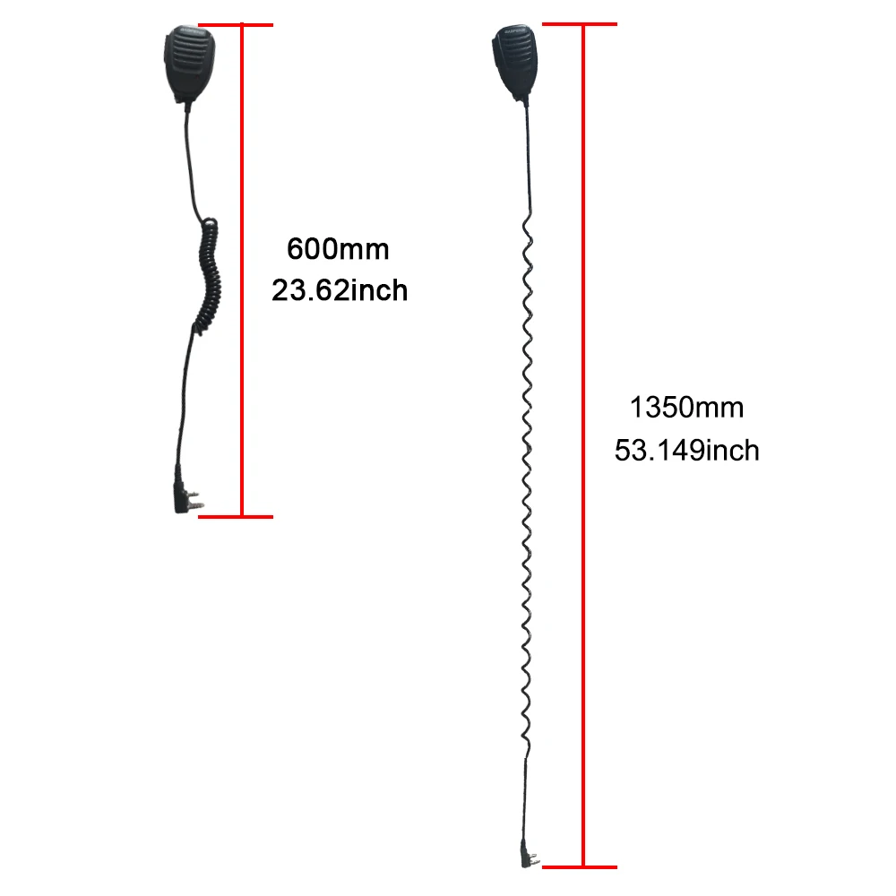 BaoFeng Walkie Talkie Microphone Speaker For Baofeng UV-5R F8hp UV17 pro Quansheng K5(8) Radio Communication Accessories