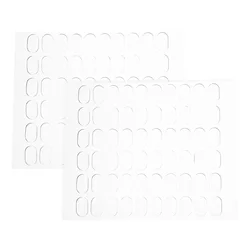 120Pcs Craft Balloons Craft Sticky Tape Round Tape Points Non Trace Circle Stickers Tape Balloons