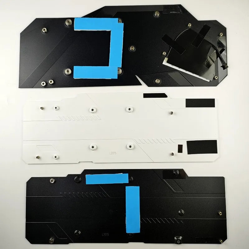 Placa Traseira para Gigabyte Aorus Gaming Placa Gráfica de Vídeo com Parafusos de Montagem Rtx2080 Rtx2080ti Rtx2060 - Imagem 6