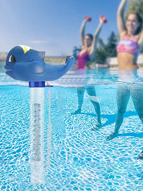 Floating Pool Thermometer Goldfish Floating Pool Thermometer for Water  Temperature 