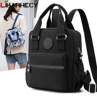 Fashion Flower Pattern Design Ladies Backpack Multifunctional Women's Anti-theft Backpack Small Ladies Shoulder Bag Bolso Mujer 1