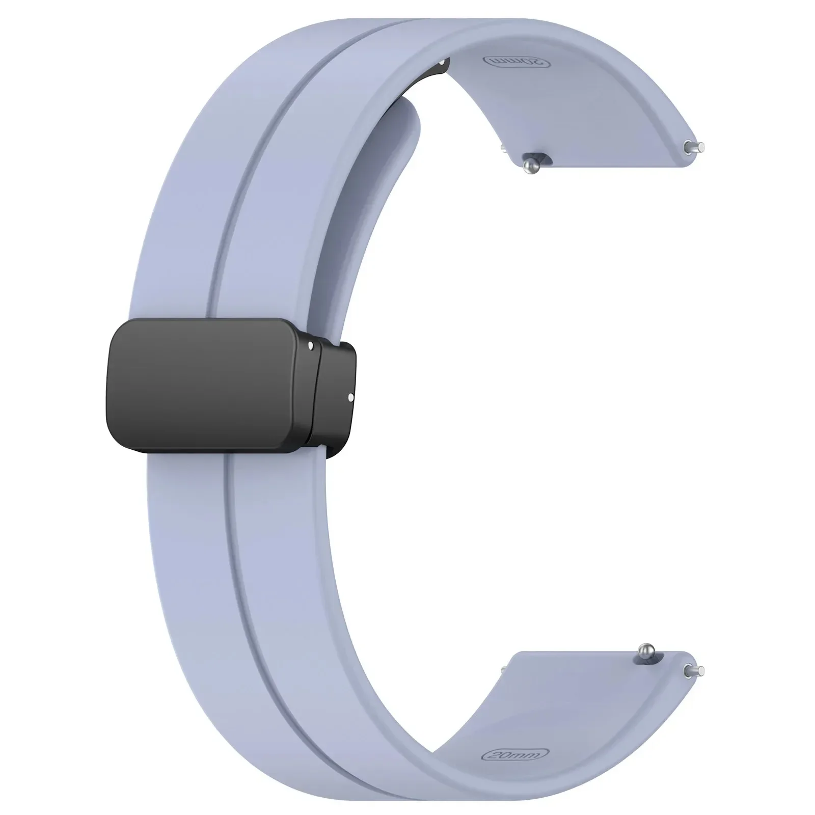 Versatile Silicone Strap with Magnetic Buckle (Multiple Sizes Available)