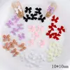 100PCS Hot Selling Ribbon Resin Bow 3D Mixed Outfit Beautiful Girl Nails DIY Accessories Nail Accessories Wholesale 1