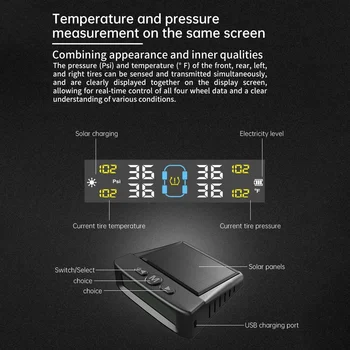 Solar Tire Pressure Monitor 6
