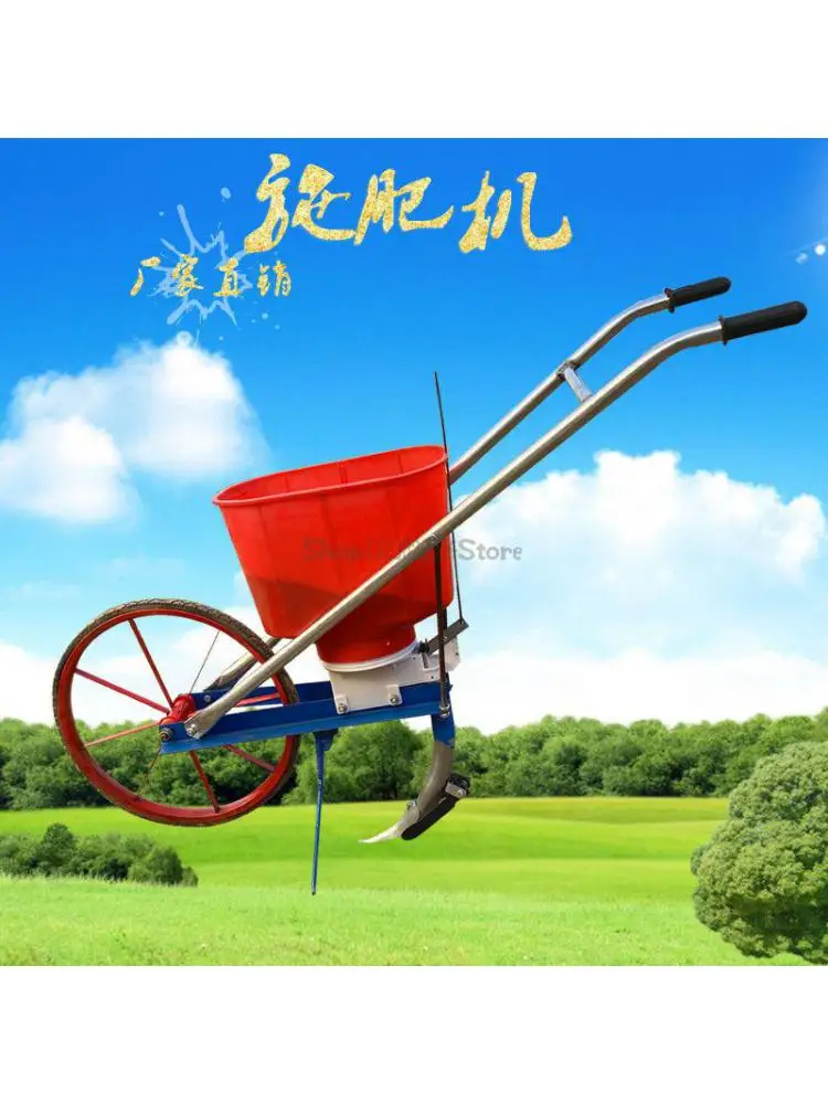 Planter Fertilizer Machine Planting Peanut Sowing Machine Corn Agricultural Multifunctional Hand Push Soybean Wheat Sowing