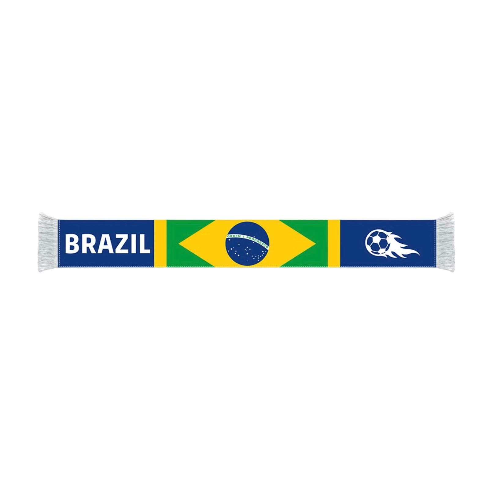 Brazil National Football Team Fan Scarf for Cheering and Support